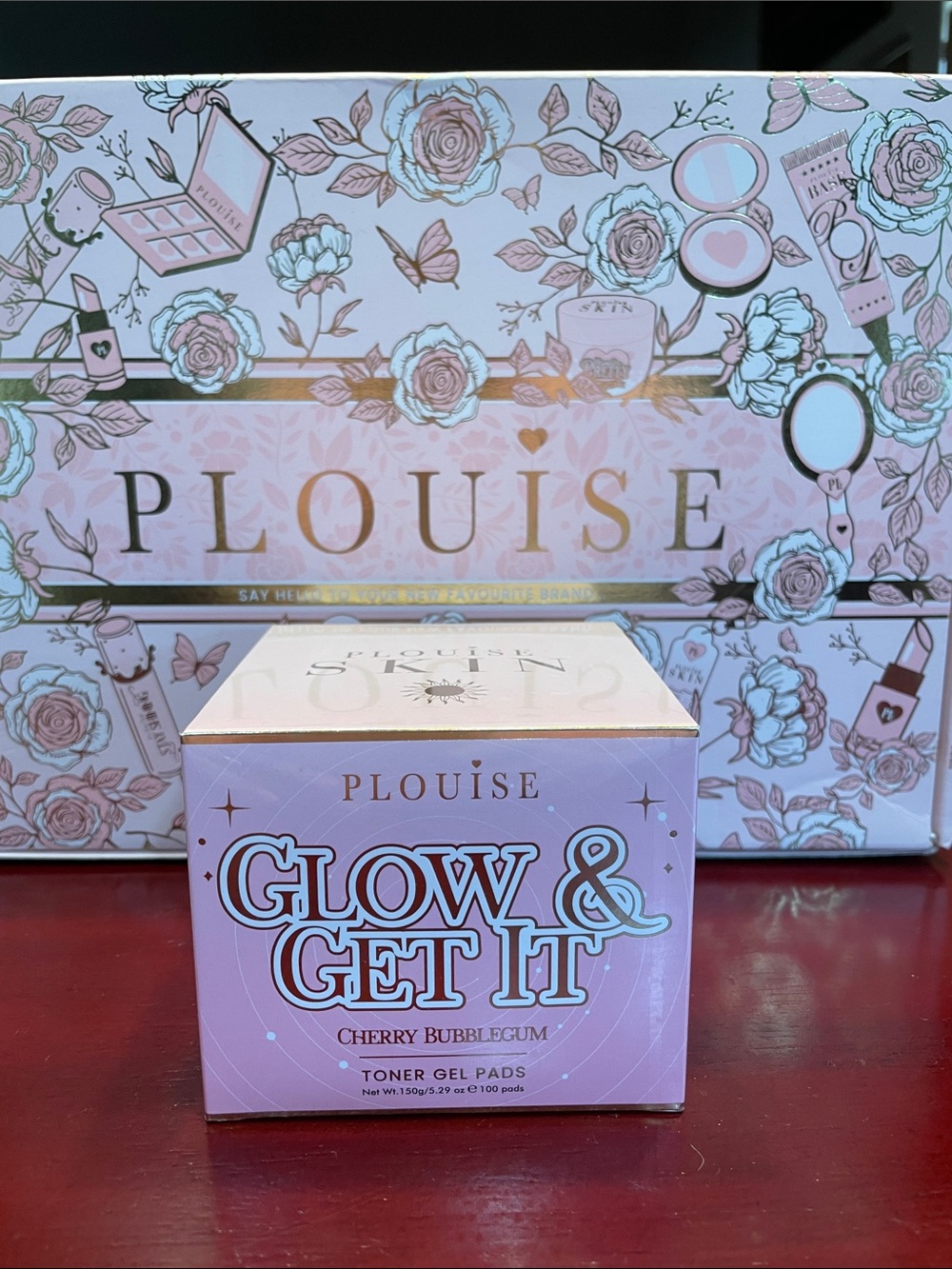 Plouise Pink Glow & Get It Cherry Bubblegum Toner Gel Pads